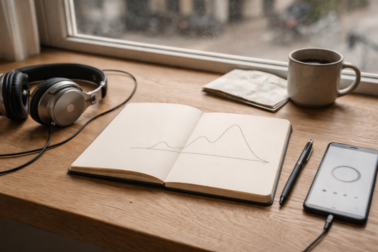 Den lille lytterejses metode: Byg en playlist på 45 minutter, der holder dig fast