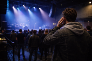 Find den gode lyd på 2 minutter: din plads til pop- og rockkoncert