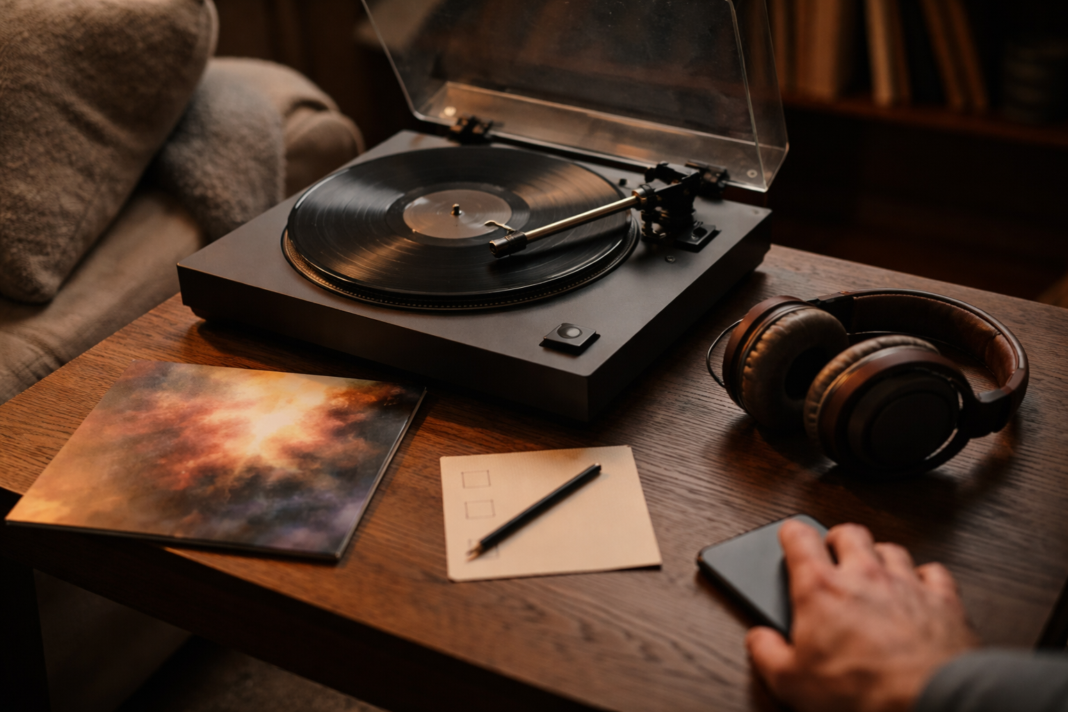 Pladen som en lille film: sådan lærer du at lytte til et album fra start til slut