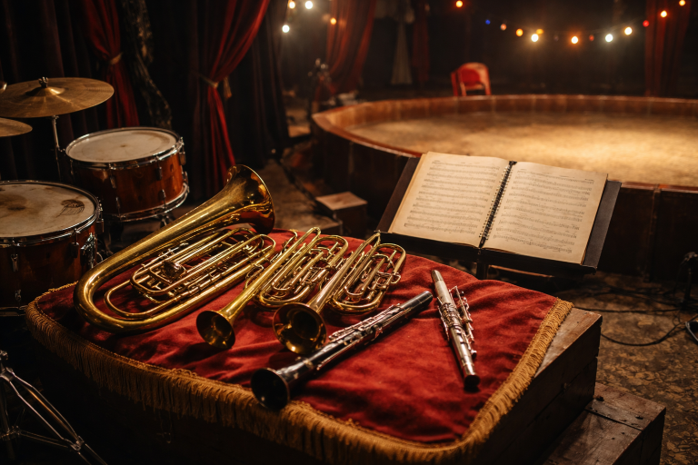 Cirkusmusik forklaret: instrumenter, tempo og de klassiske greb