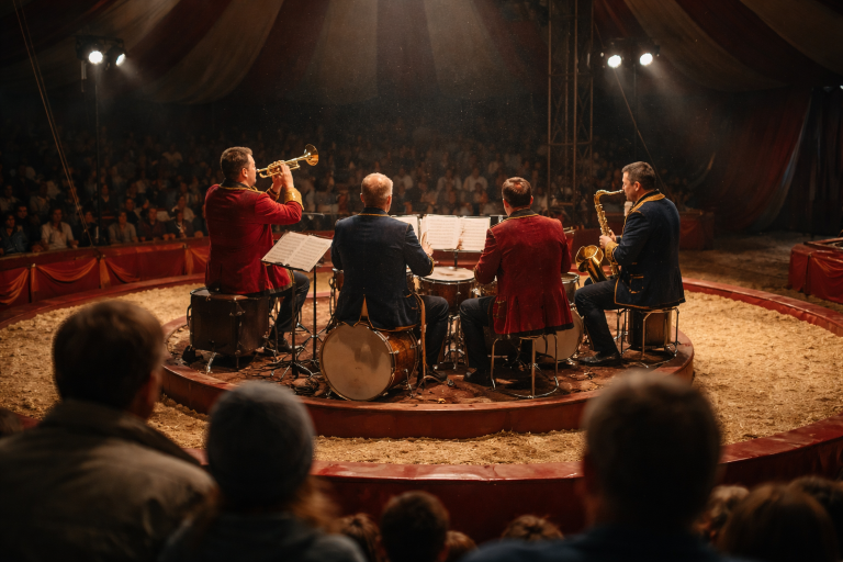 Dansk cirkusmusik: marcher, melodier og den lyd der får teltet til at leve