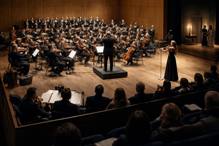 Koncertformer i klassisk musik: sådan vælger du mellem symfonikoncert, kammermusik, solistkoncert og opera